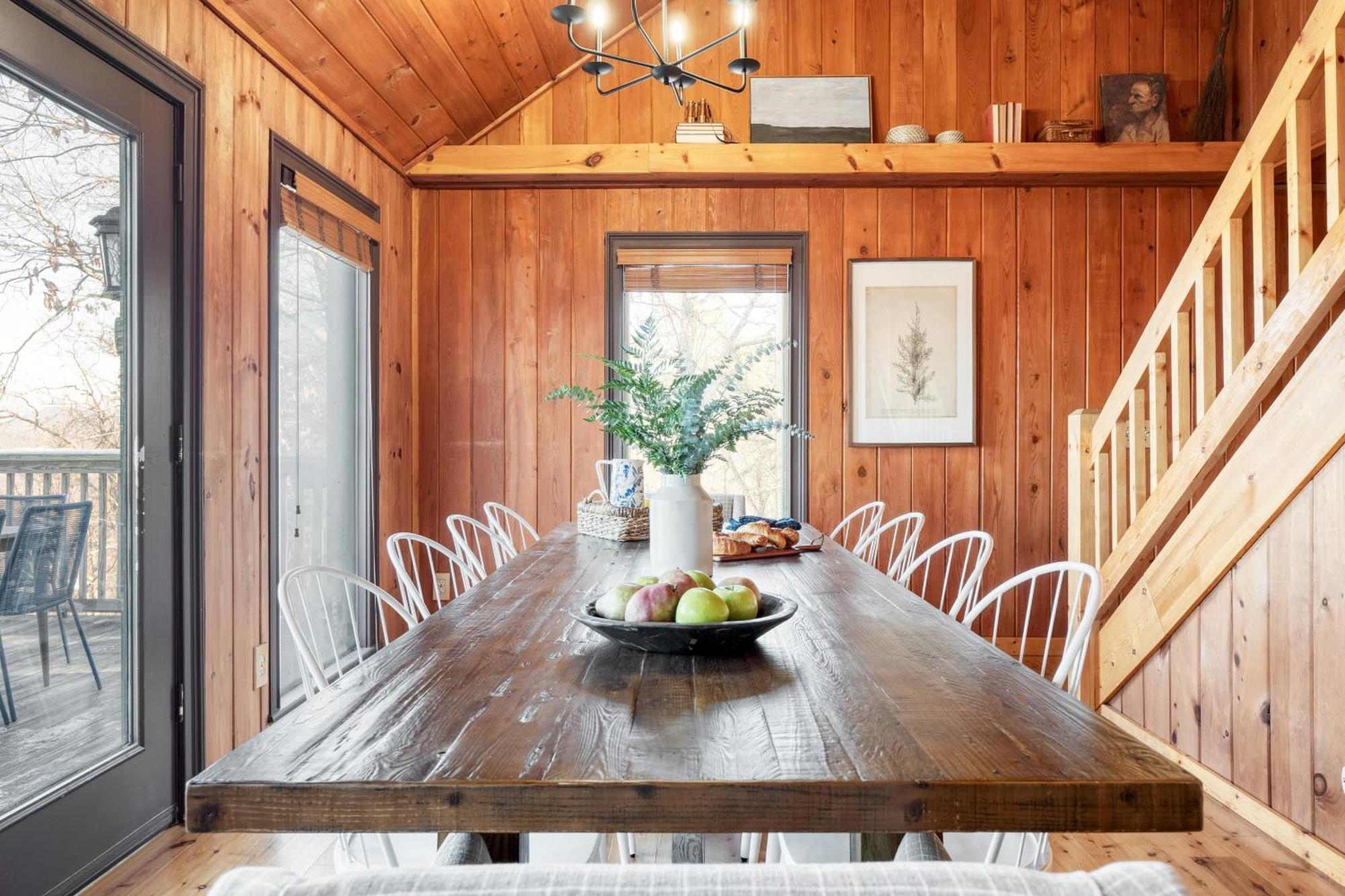 Fontana By Avantstay Gorgeous Mountain Cabin W Views Hot Tub Game Room Gatlinburg Exteriér fotografie