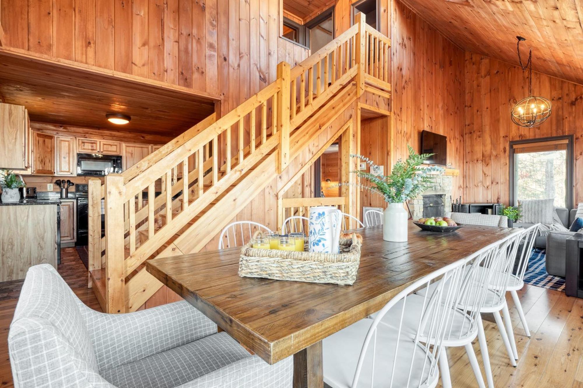 Fontana By Avantstay Gorgeous Mountain Cabin W Views Hot Tub Game Room Gatlinburg Exteriér fotografie