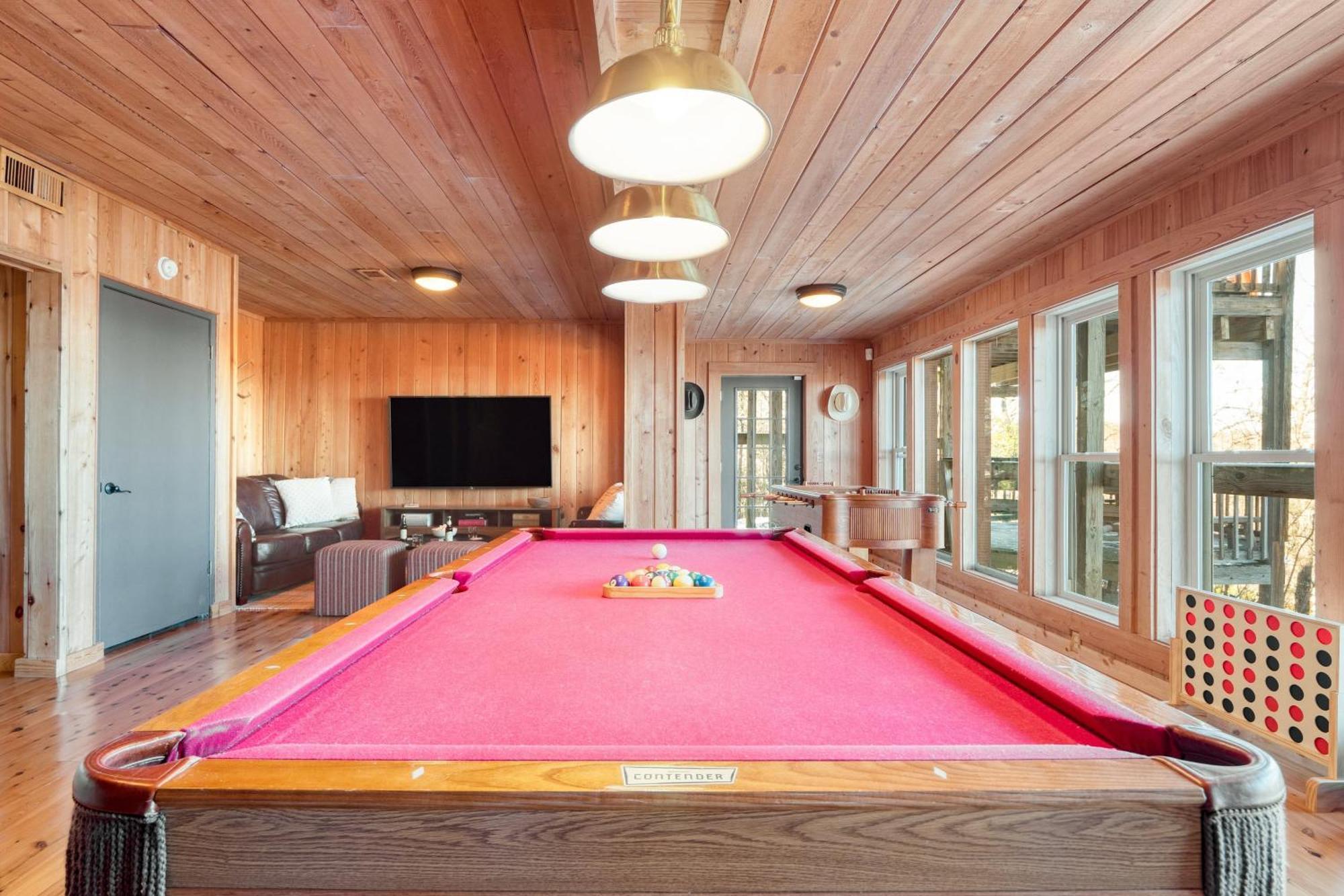 Fontana By Avantstay Gorgeous Mountain Cabin W Views Hot Tub Game Room Gatlinburg Exteriér fotografie