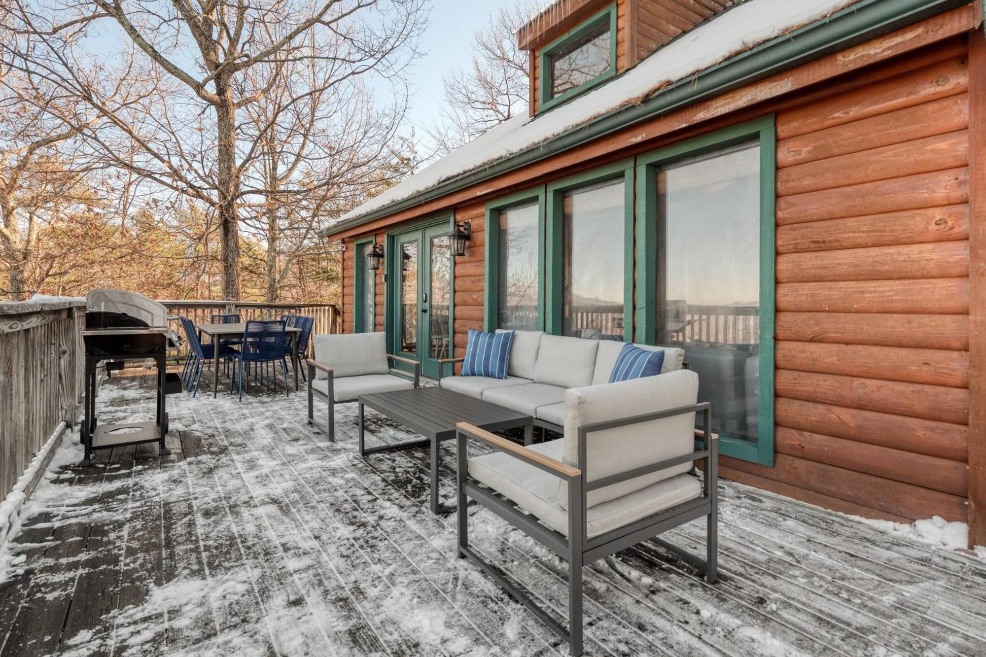Fontana By Avantstay Gorgeous Mountain Cabin W Views Hot Tub Game Room Gatlinburg Exteriér fotografie